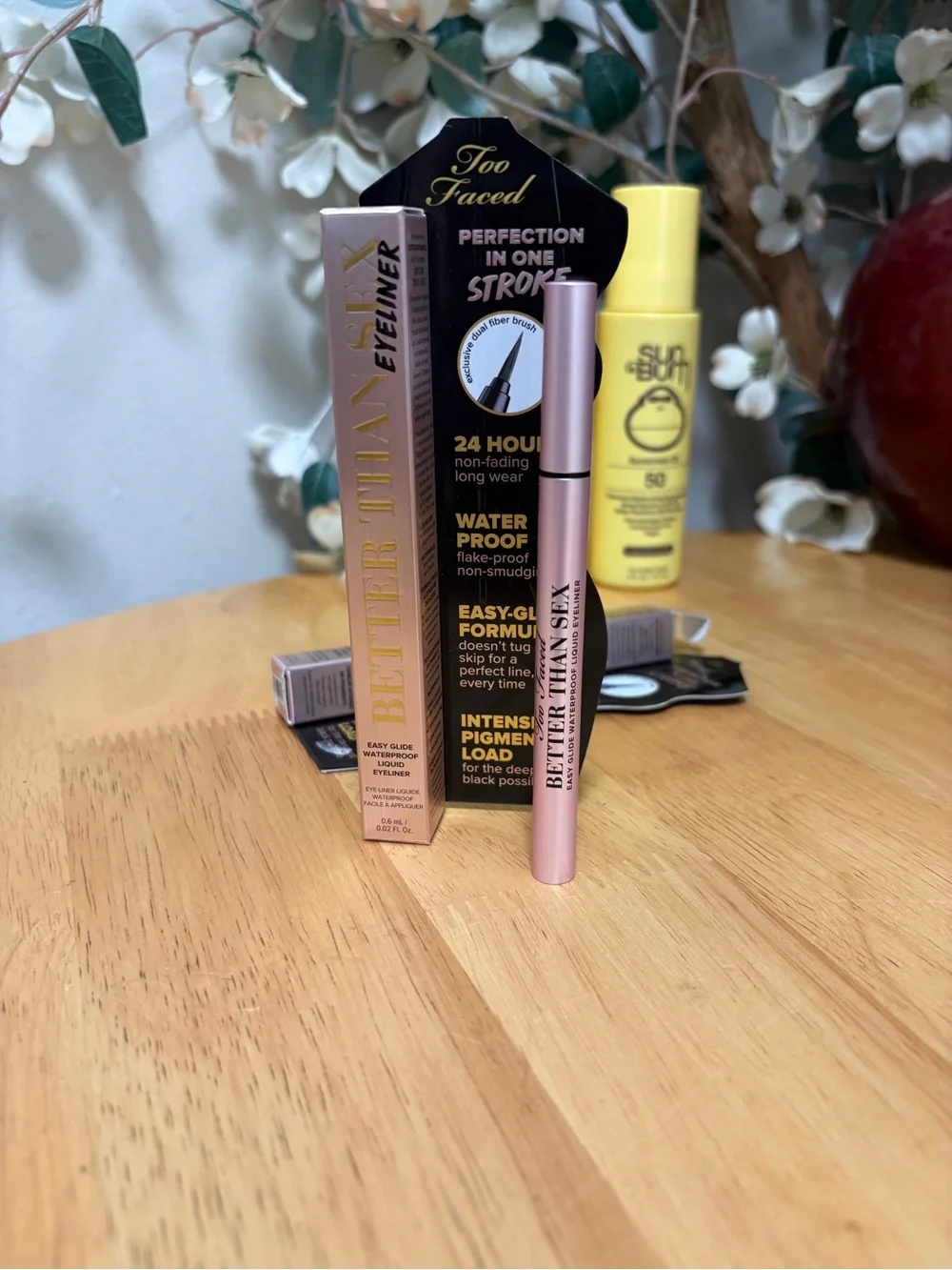 Too Faced Better Than Sex Eyeliner#DEEPEST BLACK 0.02oz Original, Authentic BNIB